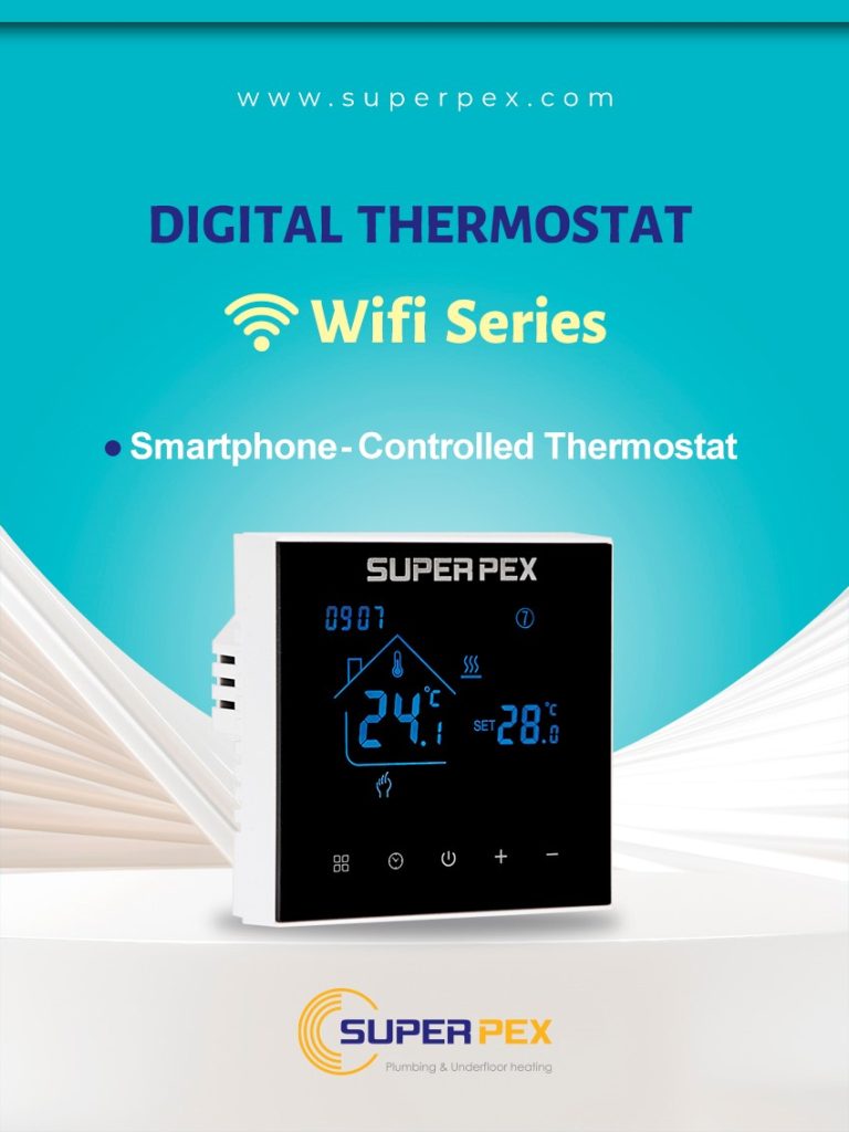 Superpex Digital Underfloor Heating Thermostat (Wifi series)