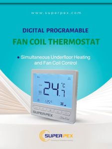 Digital Programmable Fan Coil Thermostat